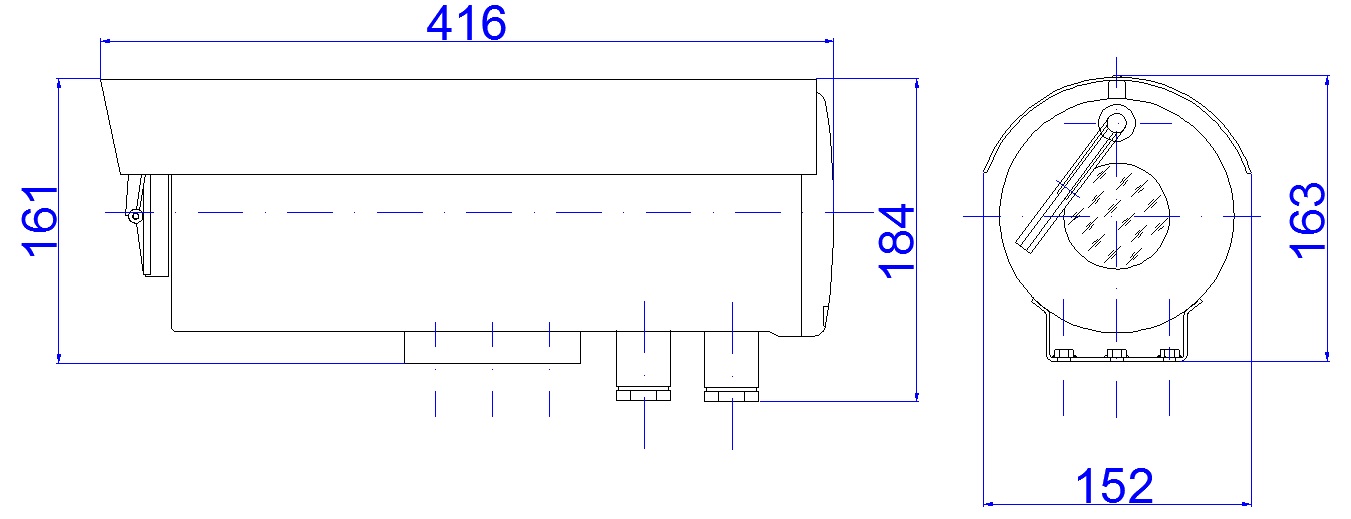 Габаритные размеры TKNCL-8210