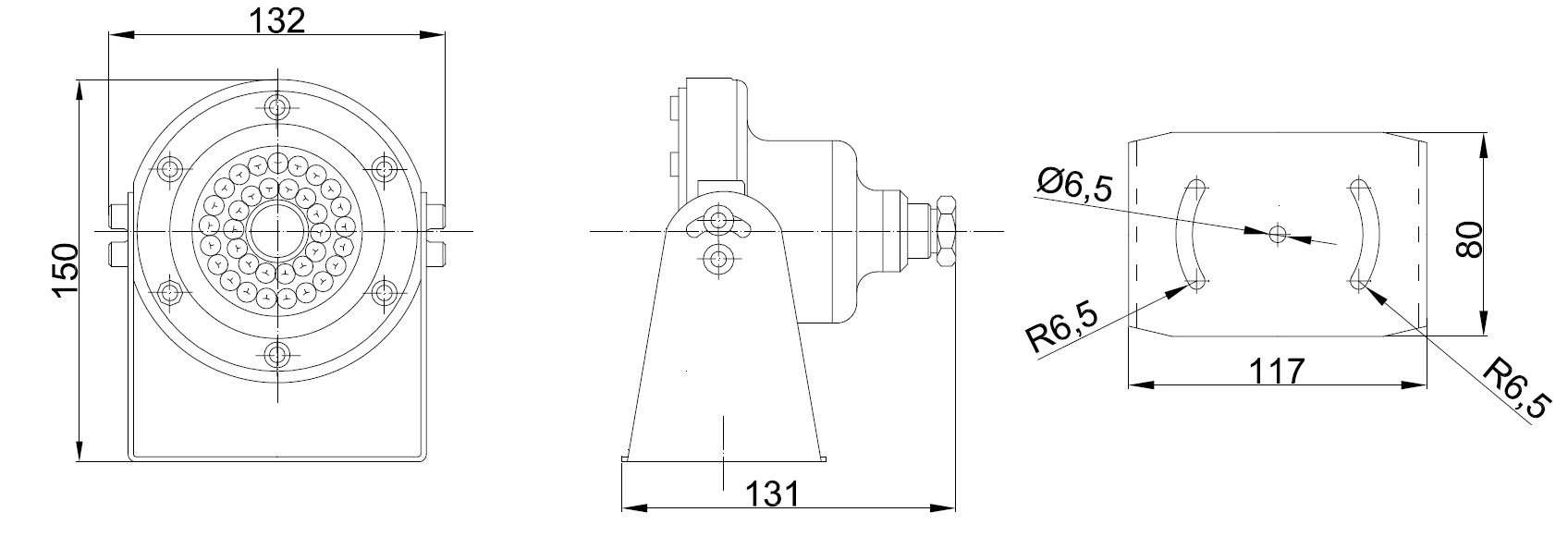 Габаритные размеры