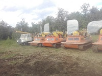 Вид на буровые