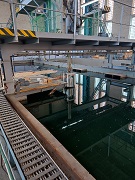 Испытания гидроакустики в бассейне